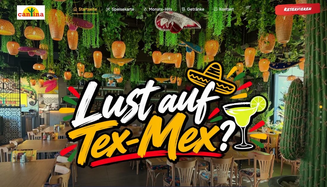Cantina Tex-Mex, heute